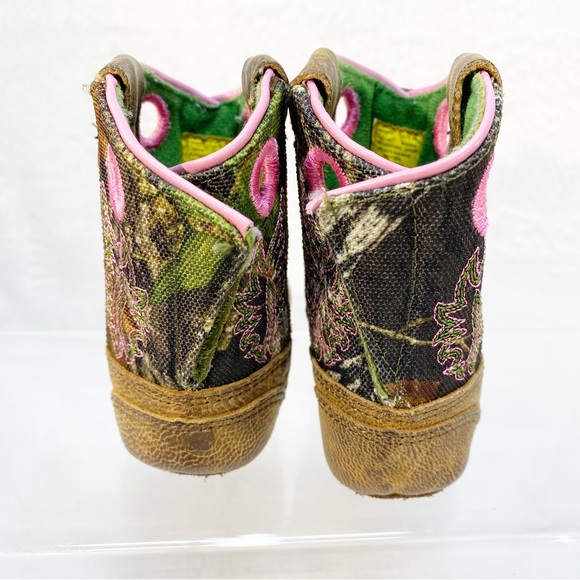 Baby Infant Dan Post John Deere Leather Boots 3M - Picture 5 of 8